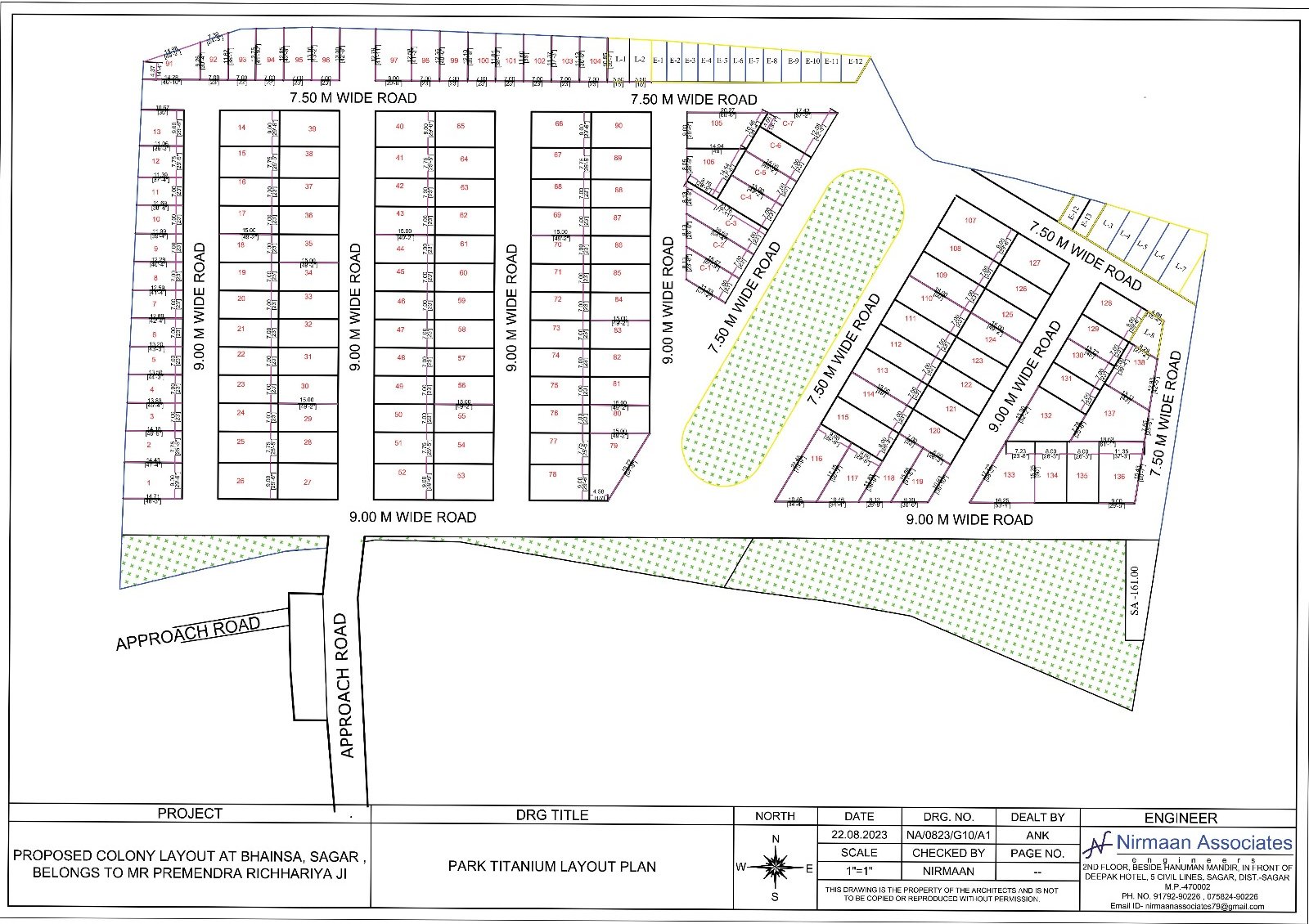 Park Titanium layout plan