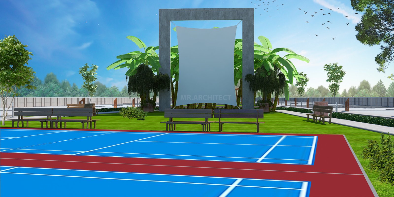 Planned structure at Radha Raman Enclave