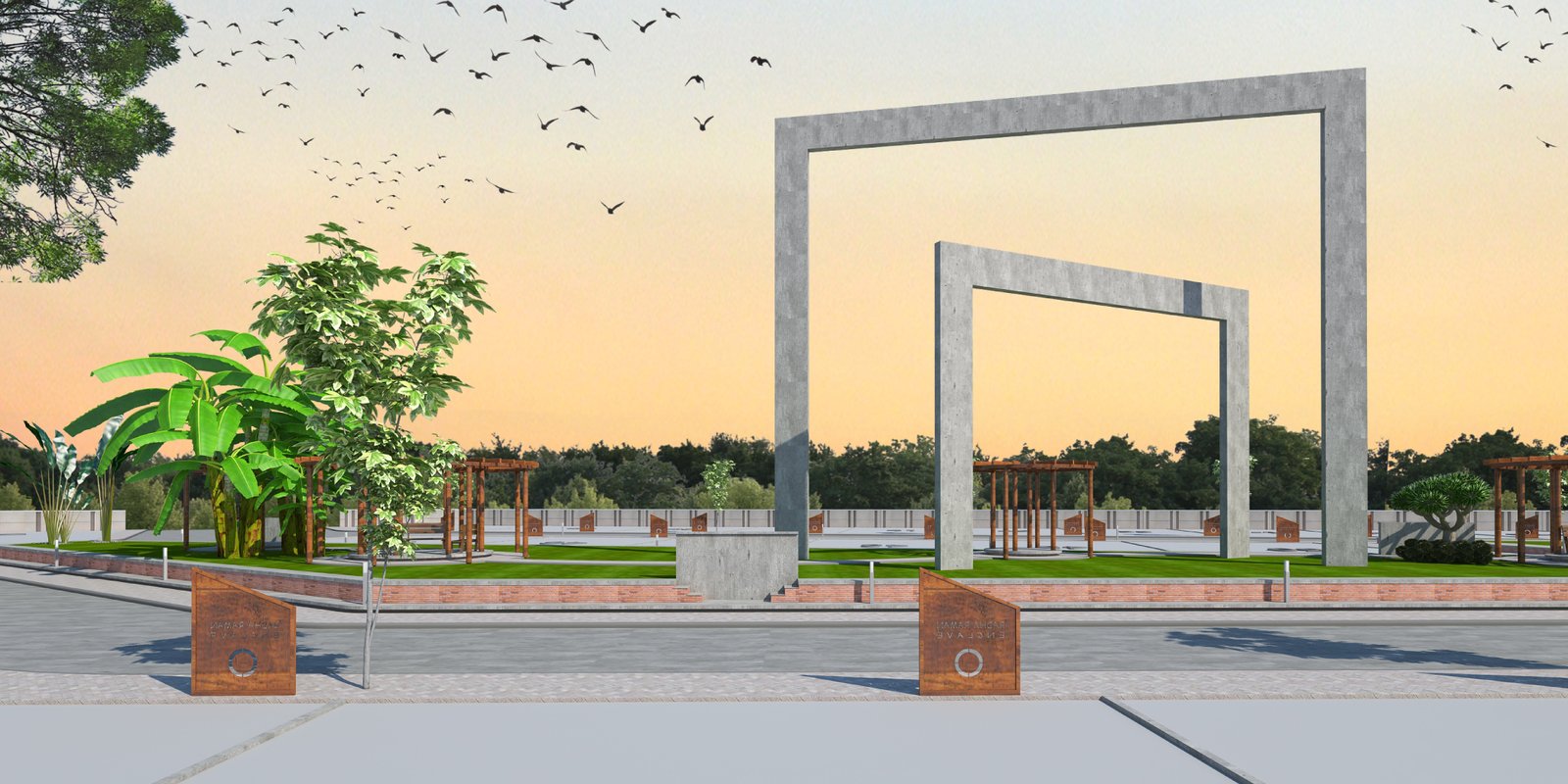 Radha Raman Enclave residential design