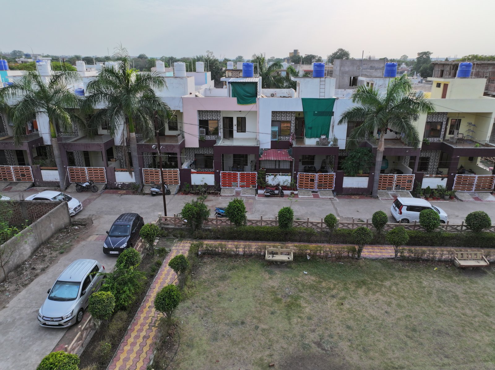 Duplex homes at Rose Valley